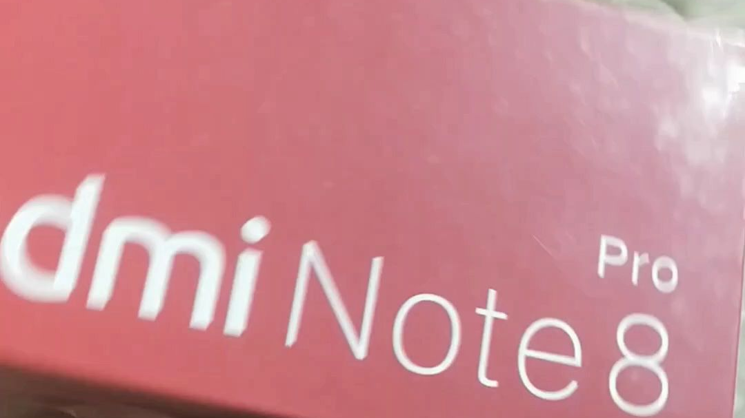 redmi note8 pro开箱